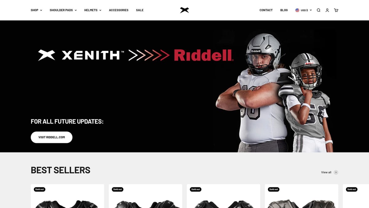 9 Essential Youth Football Pads for Maximum Protection in 2026 - 2. Xenith X2E+ Youth Football Helmet
