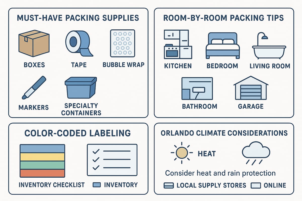 Packing Like a Pro: Tips for Orlando Moves