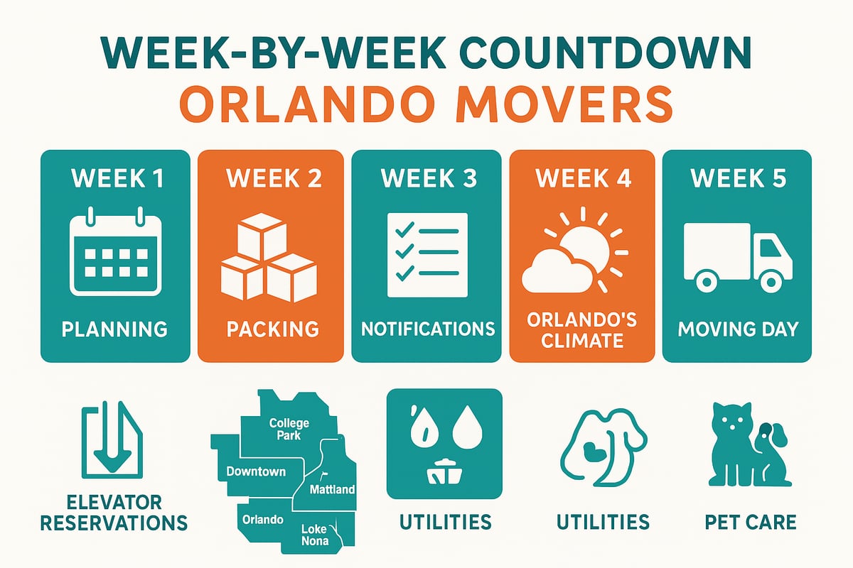 Step-by-Step Timeline for a Smooth Orlando Move