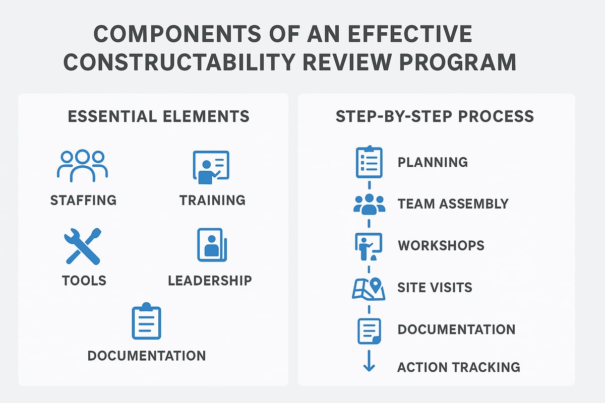 Key Components of an Effective Constructability Review Program