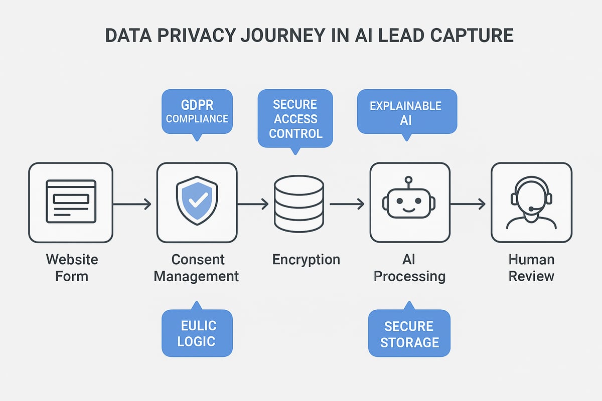 Data Privacy, Trust, and Compliance in AI Lead Capture