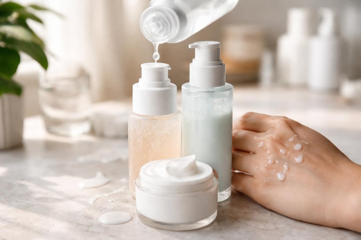 Korean skincare philosophy layering