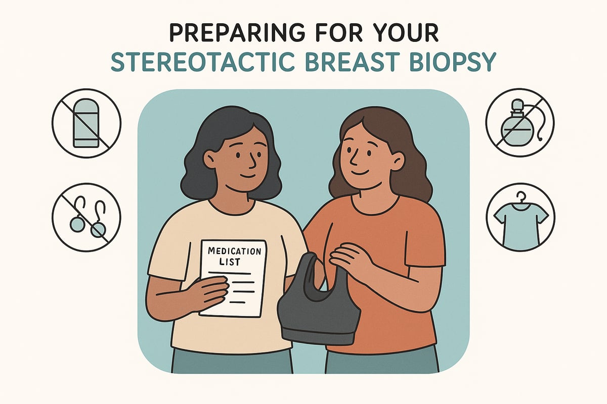 Preparing for Your Stereotactic Breast Biopsy