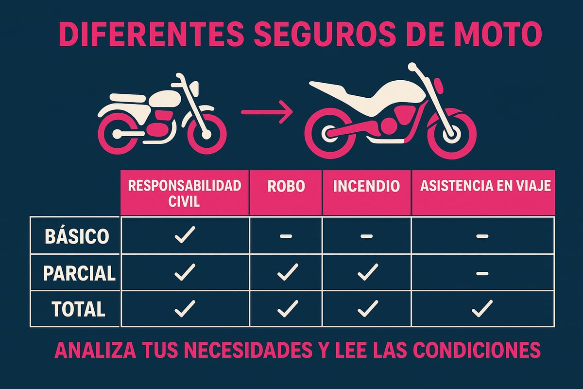 Consejos clave para elegir el mejor seguro de moto en 2026