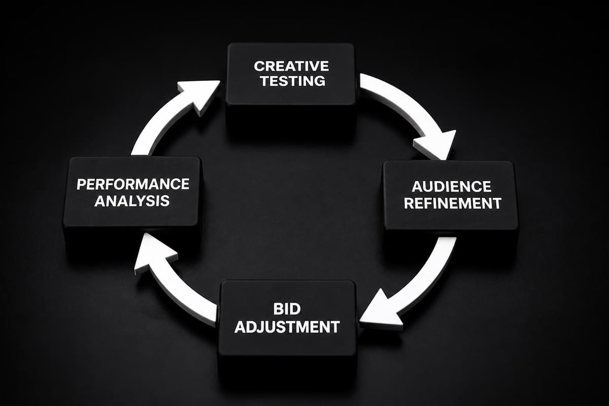 YouTube ads optimization cycle