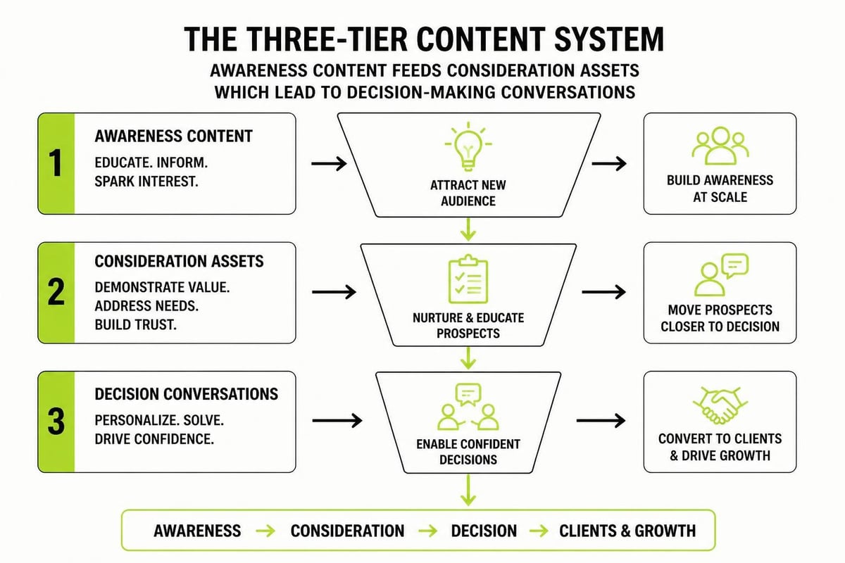 Content strategy layers