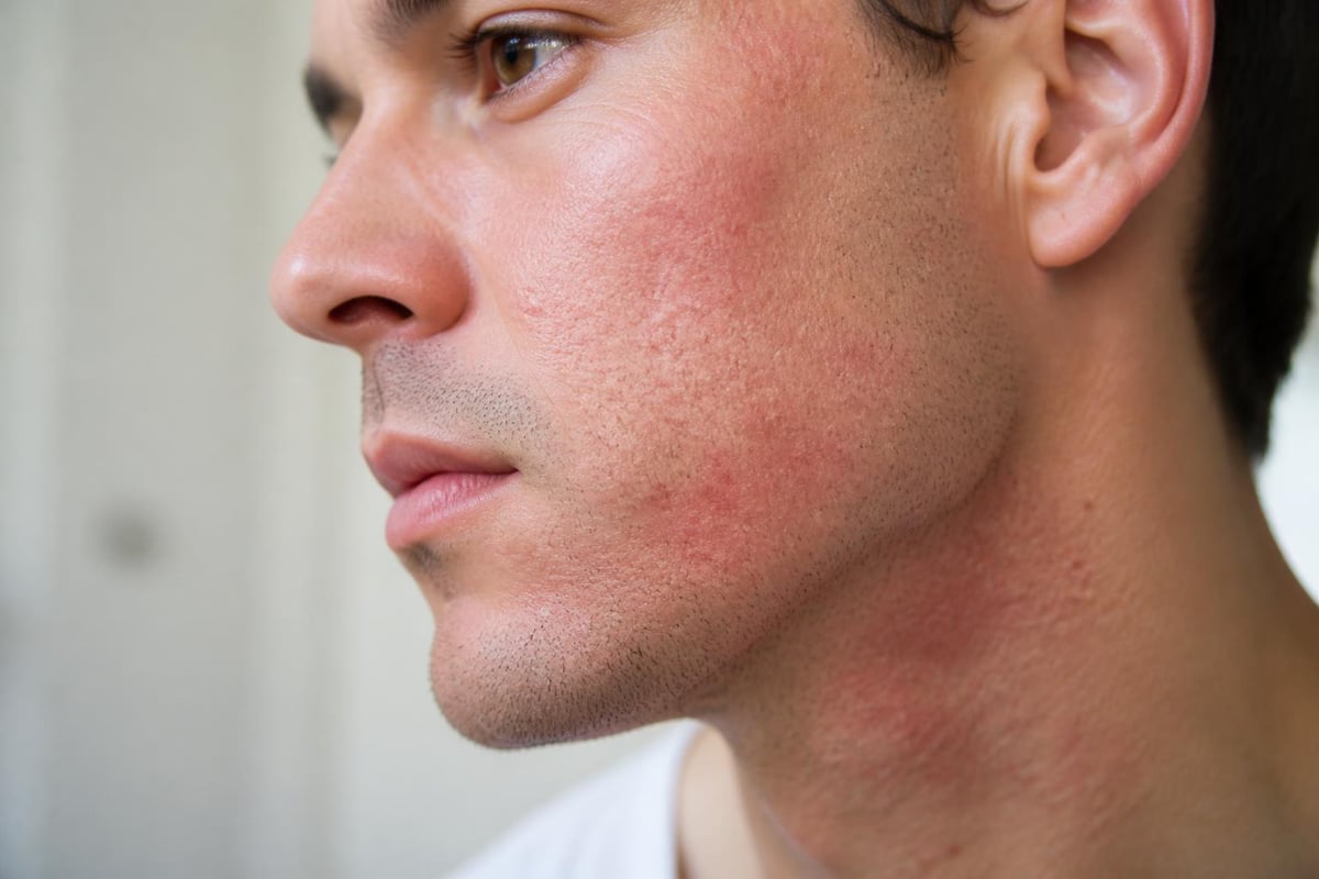 How shaving affects skin barrier function