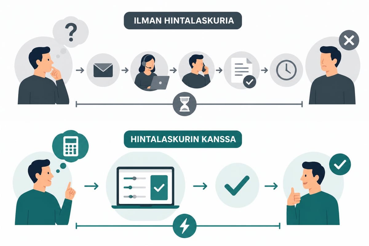 Hintalaskurin vaikutus myyntiprosessiin