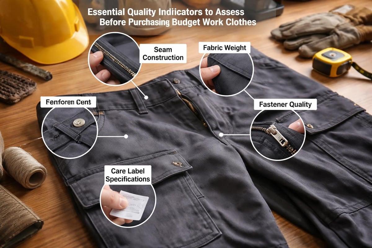 Workwear quality checklist