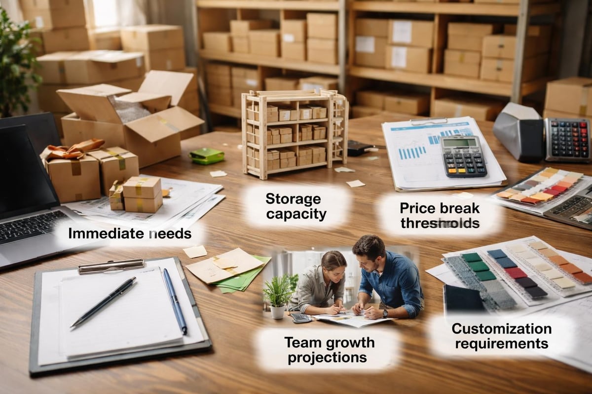 Bulk ordering decision matrix