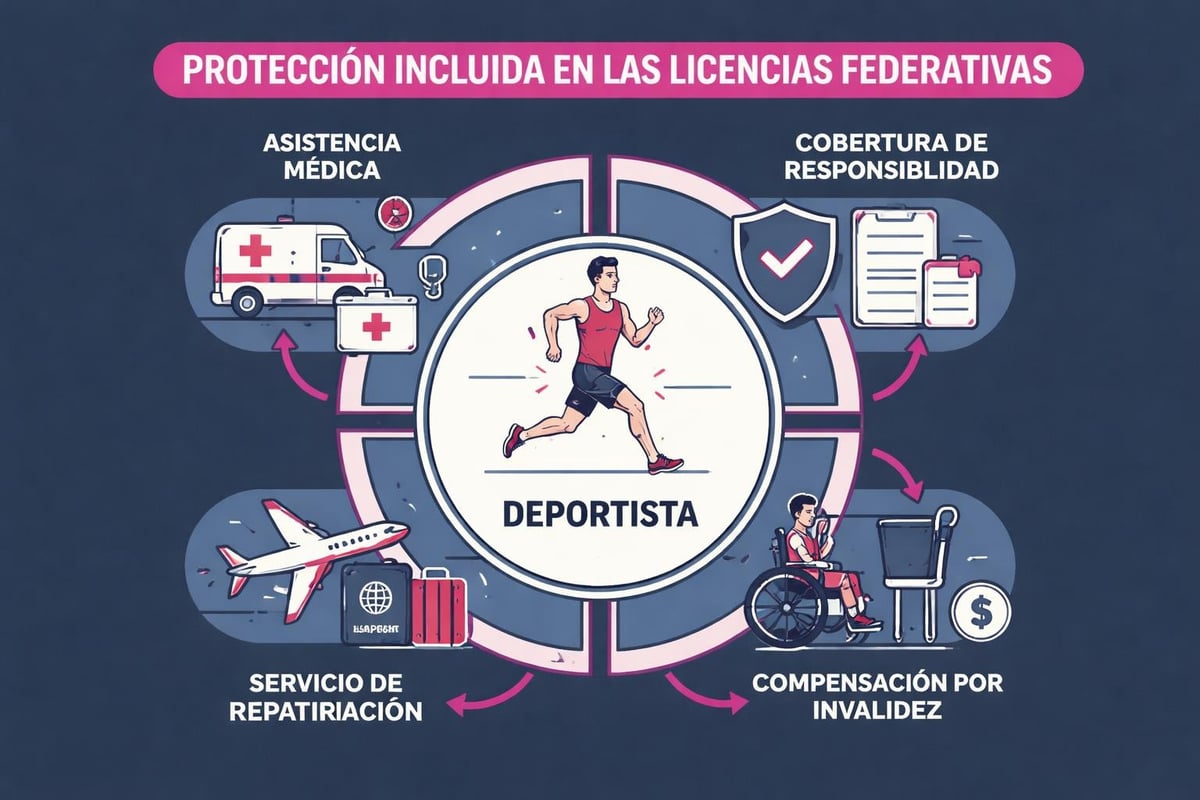 Coberturas del seguro federativo