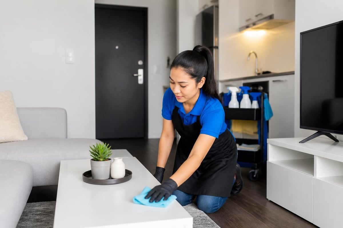 Condo cleaning methods