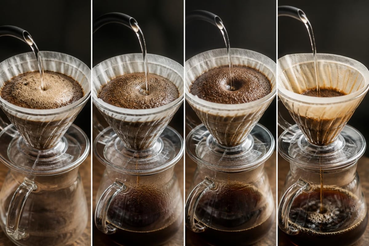 Coffee flavor extraction