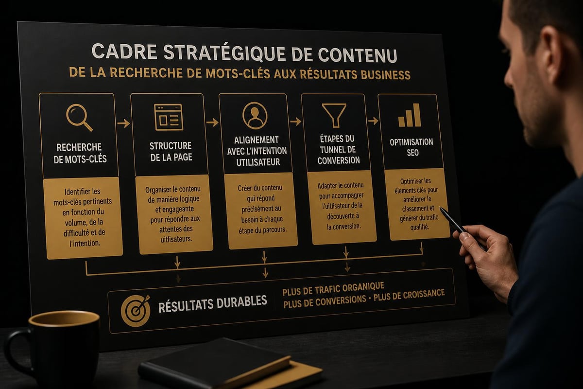 Stratégie contenu SEO conversion