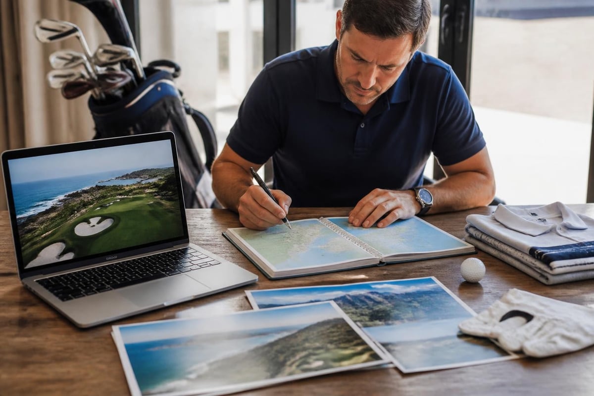 Golf travel planning