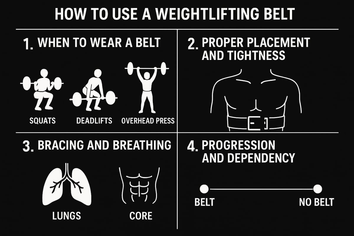 How to Use a Weightlifting Belt: Step-by-Step According to Reddit