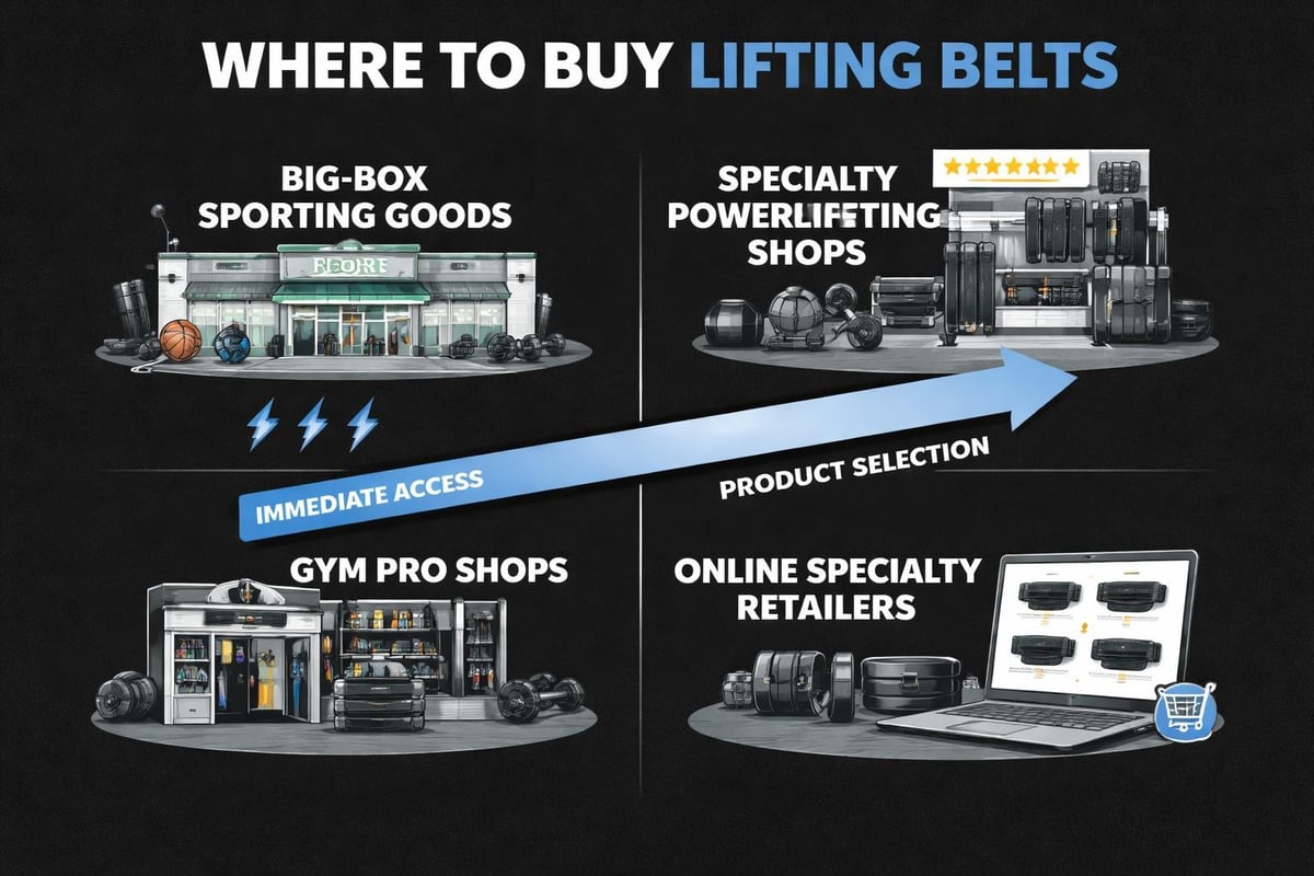 Comparing lifting belt retail options