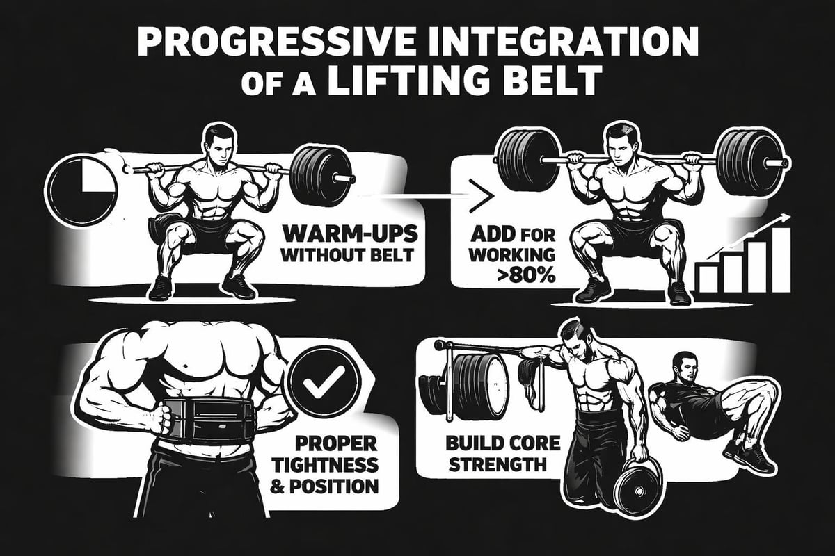Belt training progression