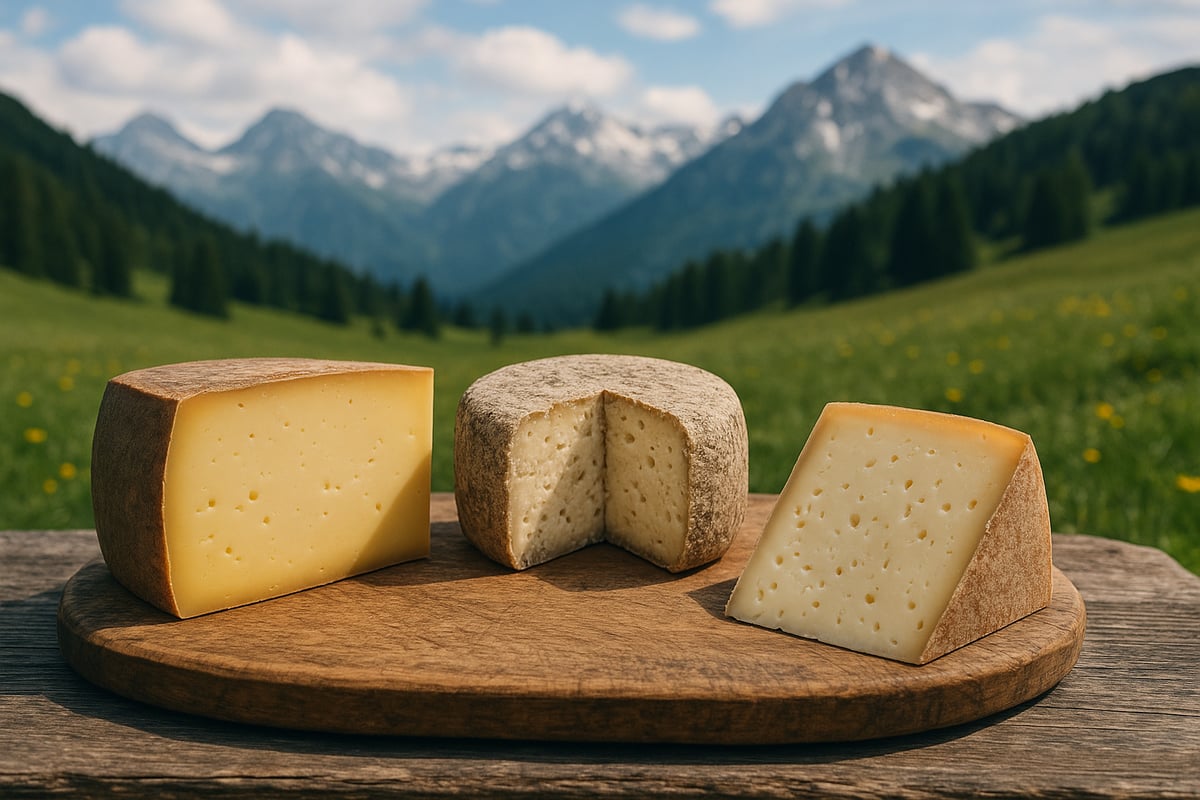 Regionale Spezialitäten: Käse aus Tirol und den Alpen