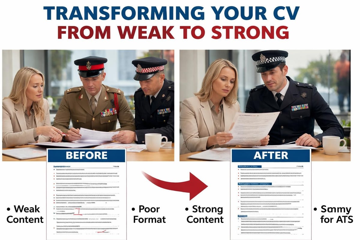 CV review feedback process
