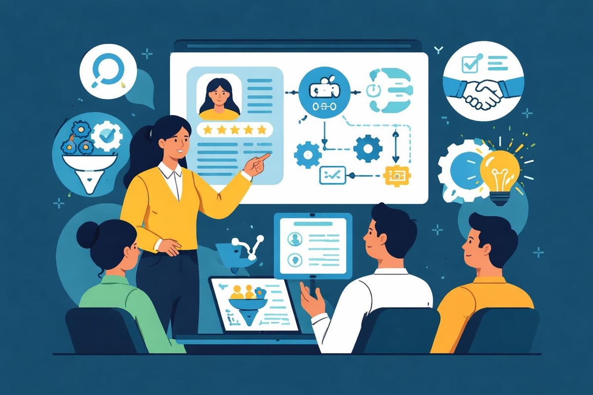 AI hiring platform training workflow