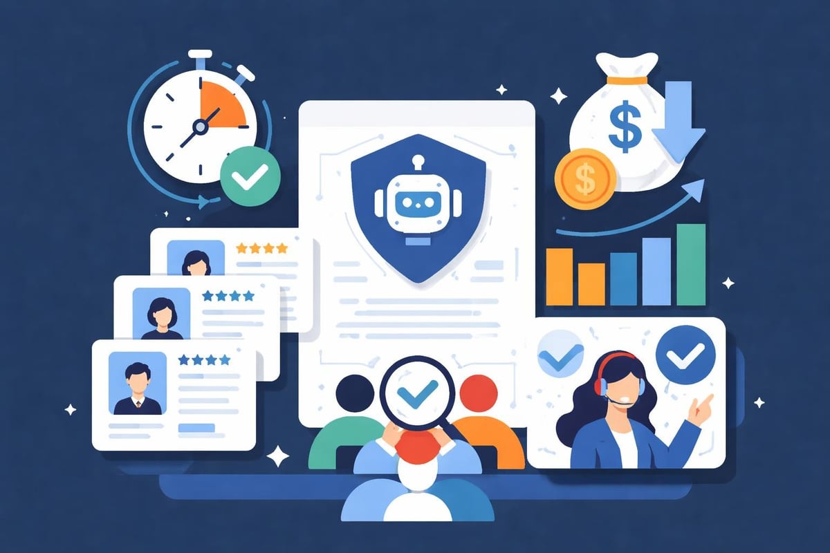 AI hiring platform performance dashboard