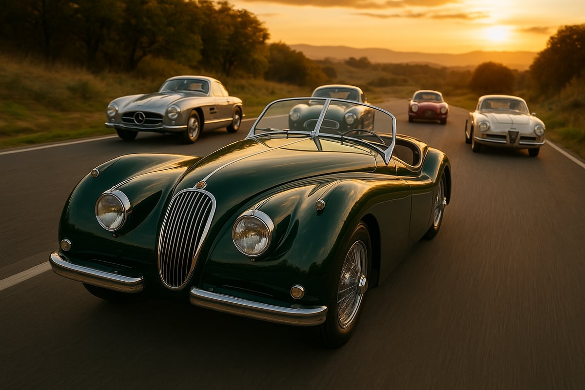 Prestazioni e Esperienza di Guida: XK 120 contro le Rivali