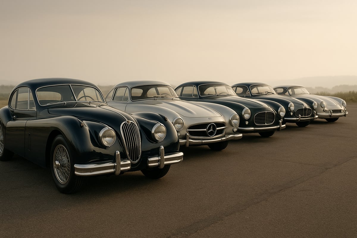 Icone Classiche a Confronto: Selezione dei Rivali della XK 120