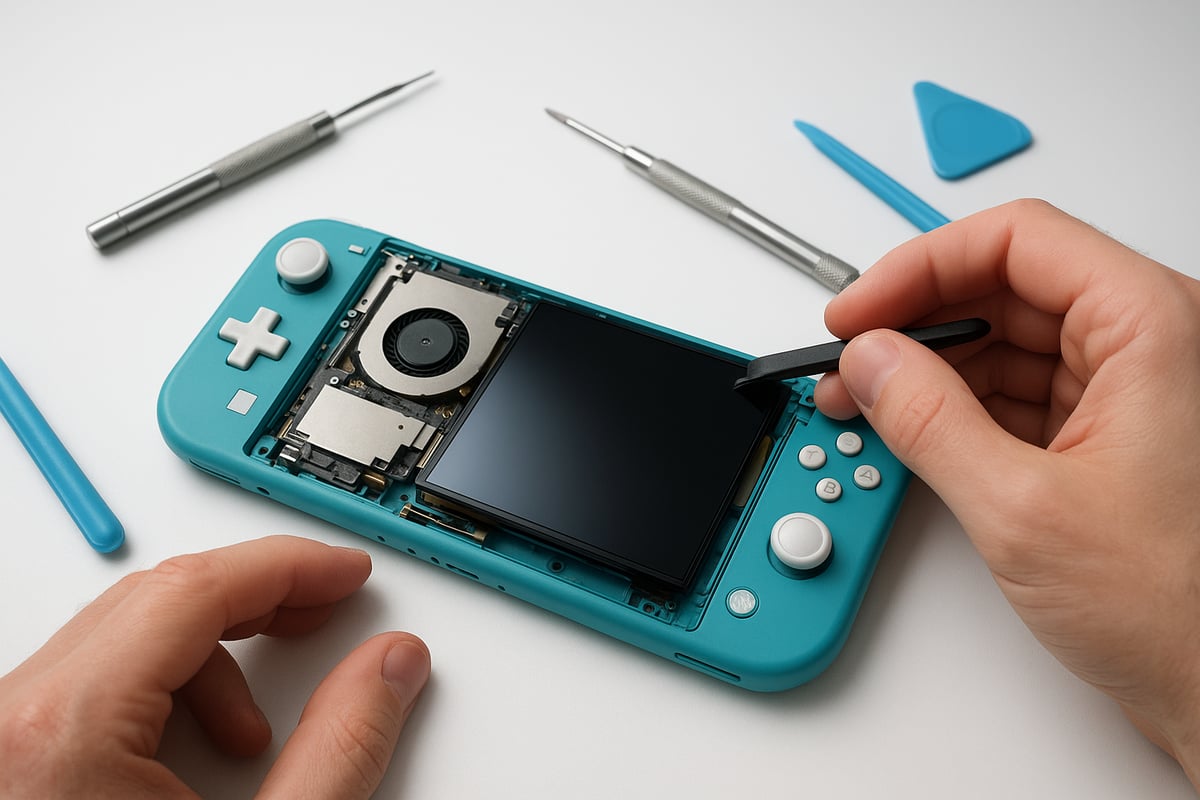 Step-by-Step Nintendo Switch Lite Screen Replacement Process