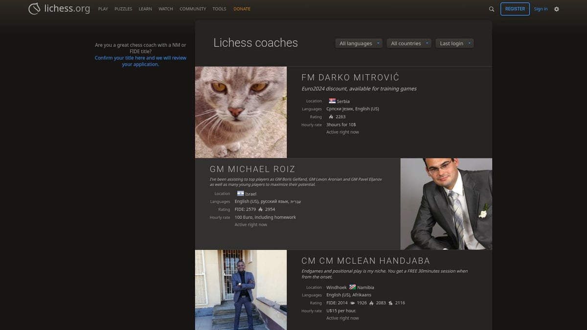 7 Game-Changing Best Online Chess Coach Picks for 2026 - Lichess Coaches