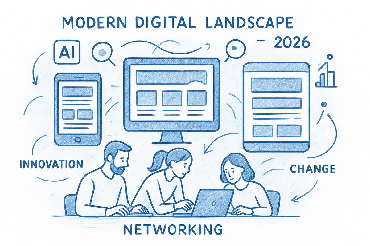Die digitale Landschaft 2026: Herausforderungen und Chancen