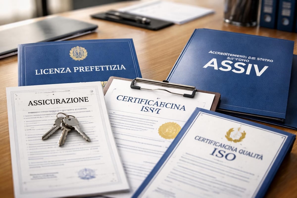 Certificazioni società vigilanza