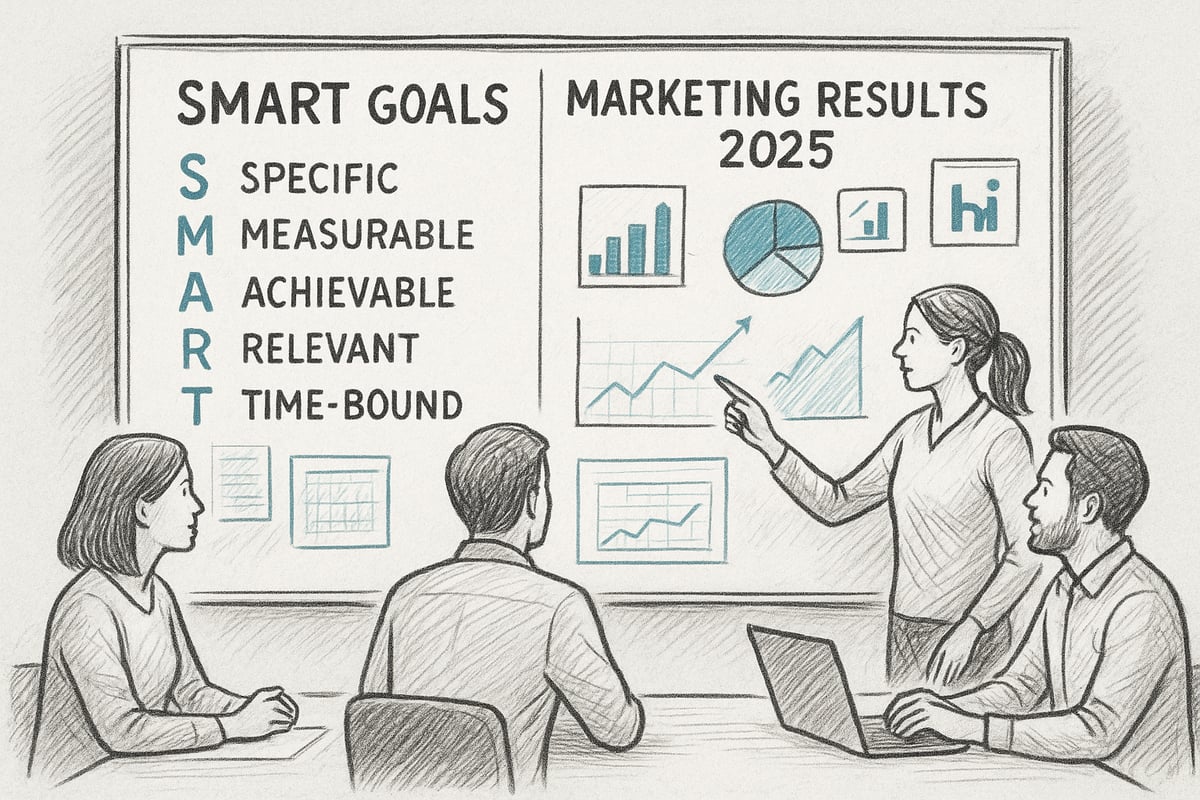 Setting SMART Marketing Goals and KPIs for 2025