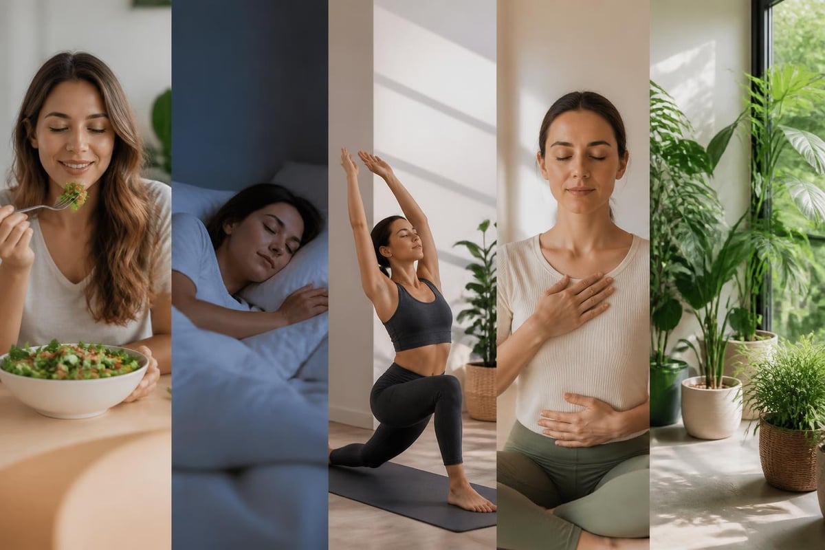 Five lifestyle pillars supporting hormonal wellness