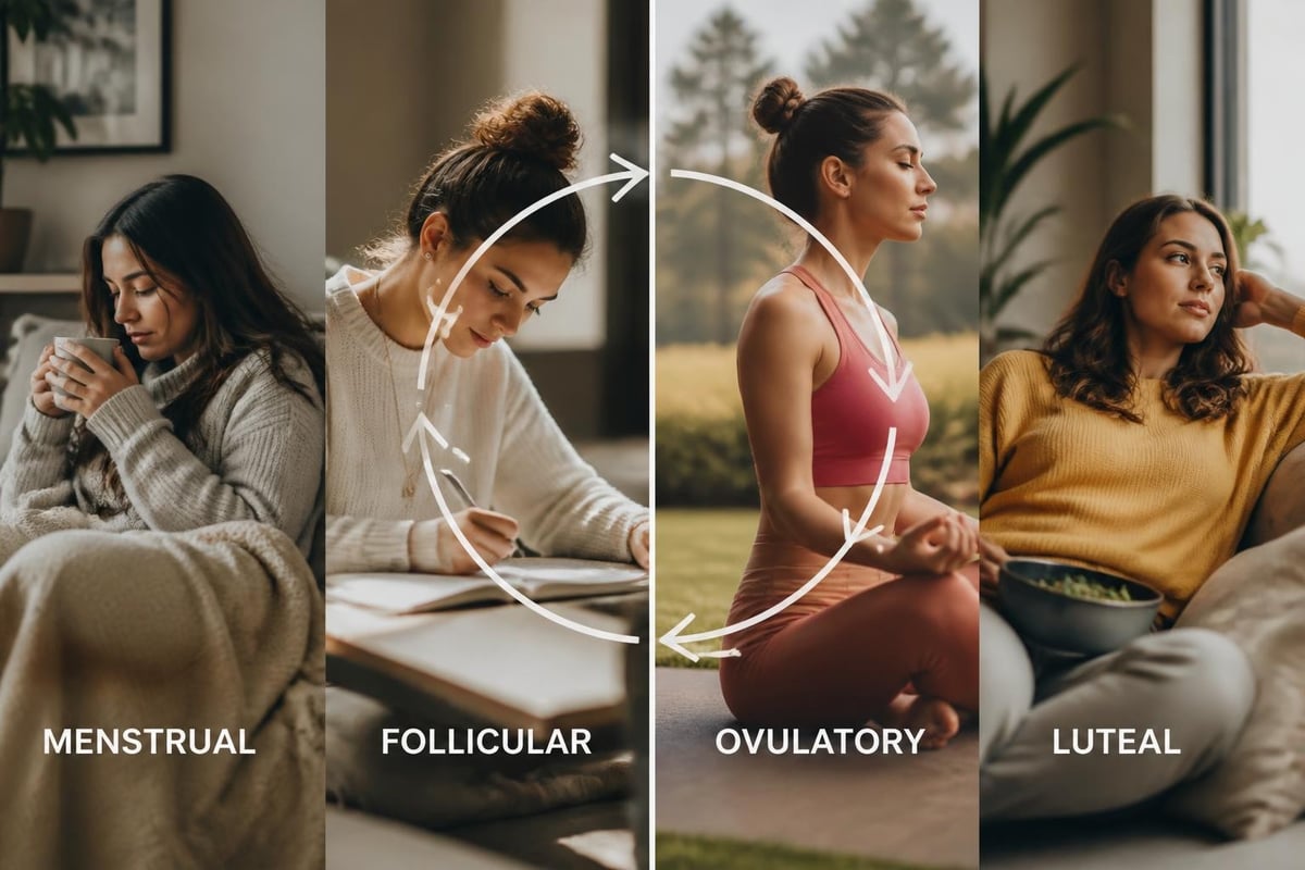 Monthly hormone cycle awareness