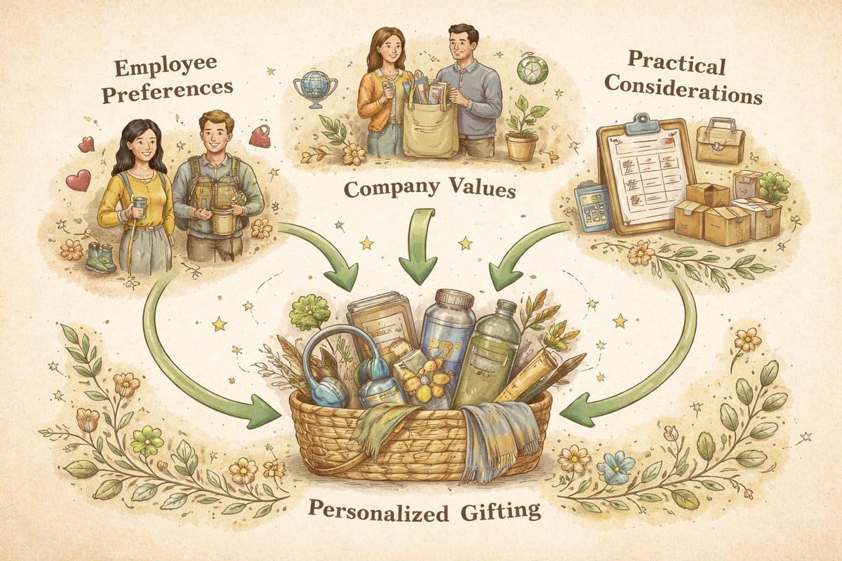 Personalized employee gifting strategy