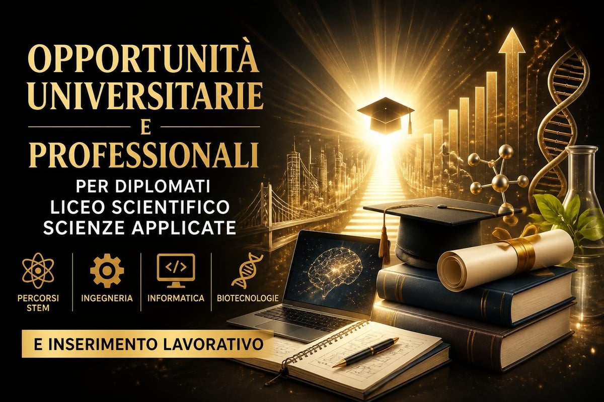 Sbocchi professionali diploma scienze applicate