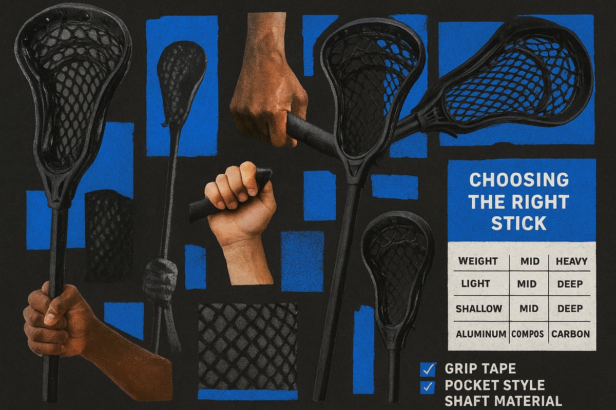 How to Choose the Right Black Lacrosse Stick for Your Game