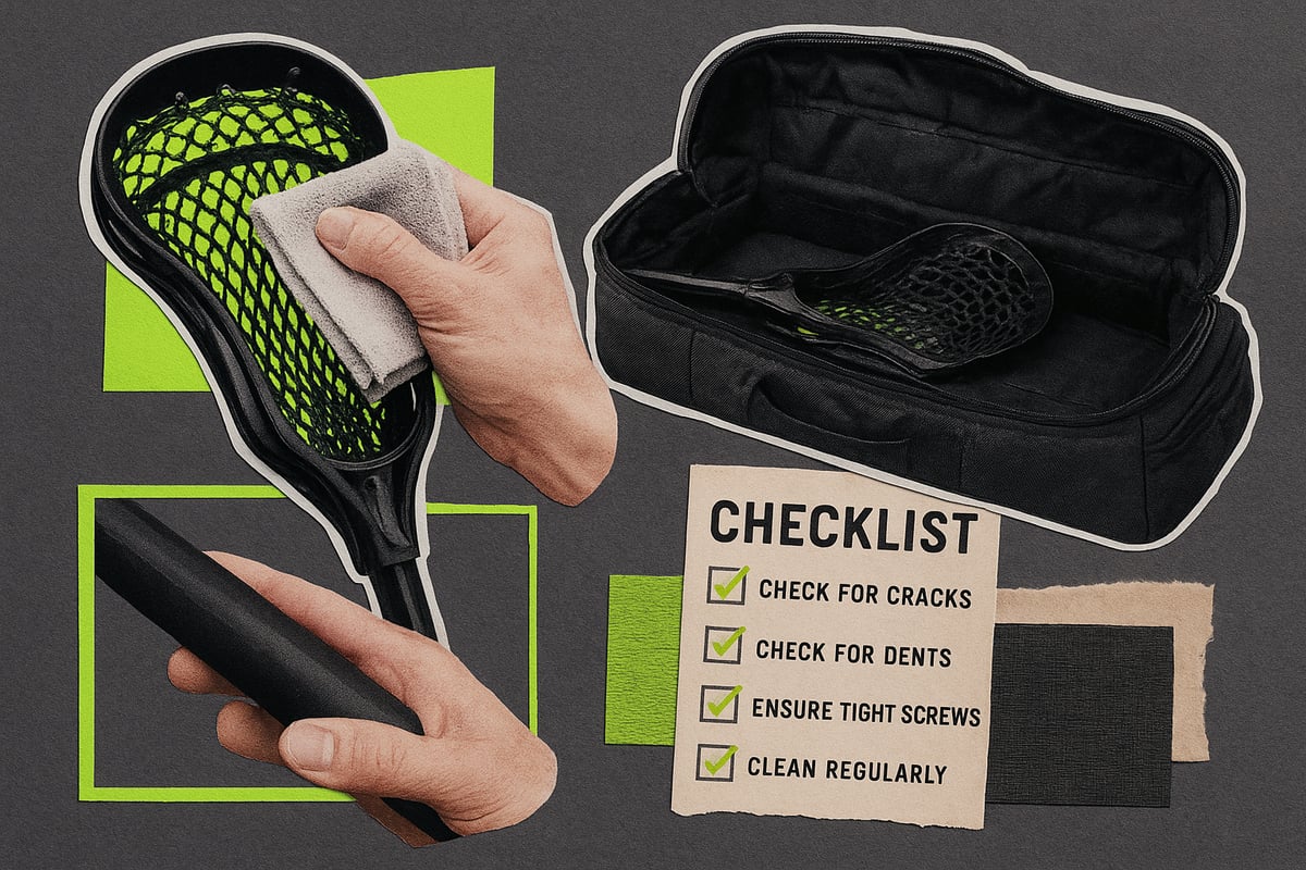 Care, Maintenance, and Longevity of Black Lacrosse Sticks
