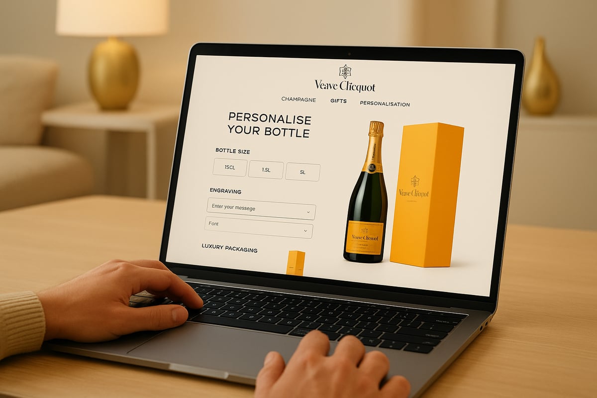 How to Order Personalised Veuve Clicquot Gifts Online: Step-by-Step