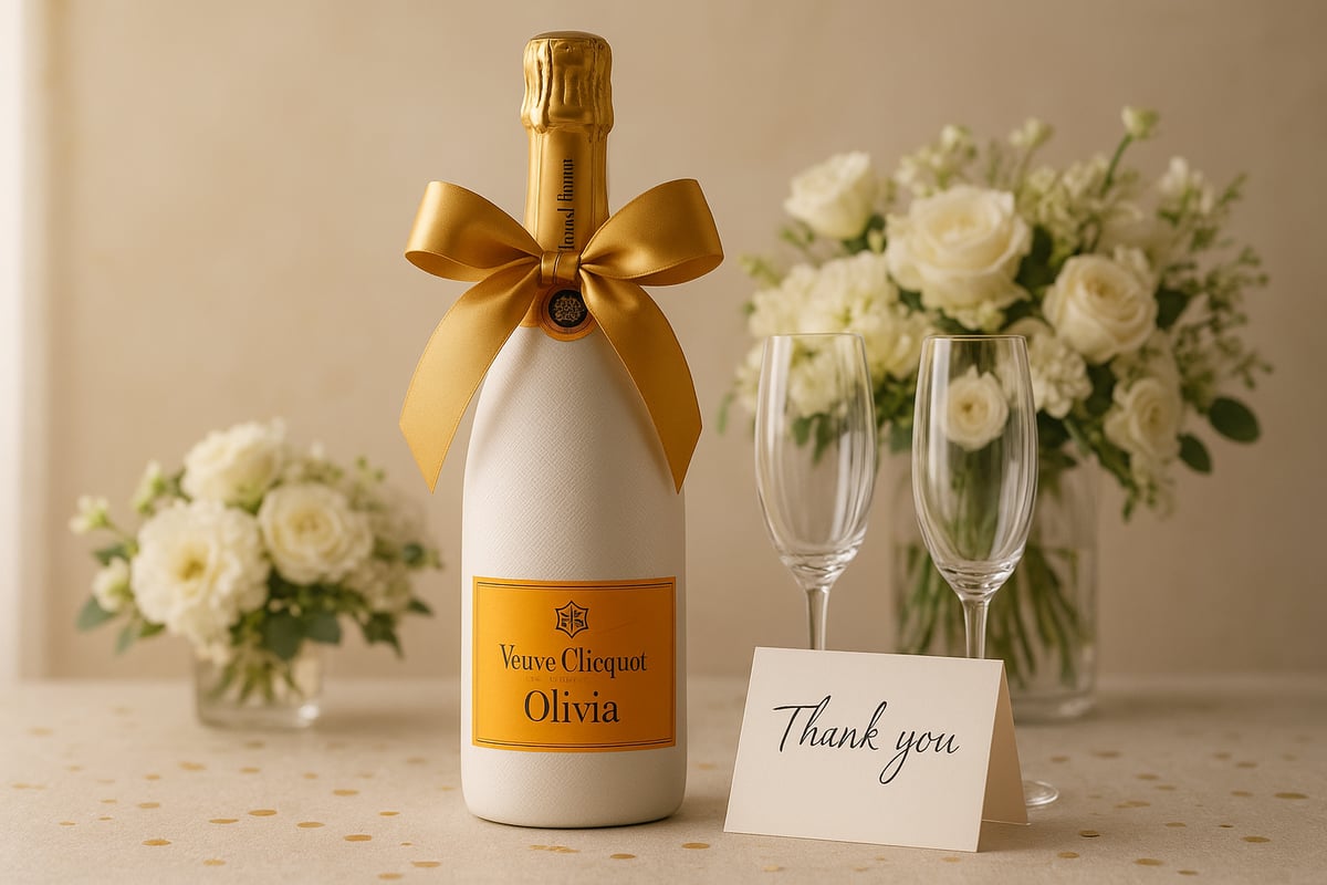 Occasions and Recipients: When to Gift Personalised Veuve Clicquot