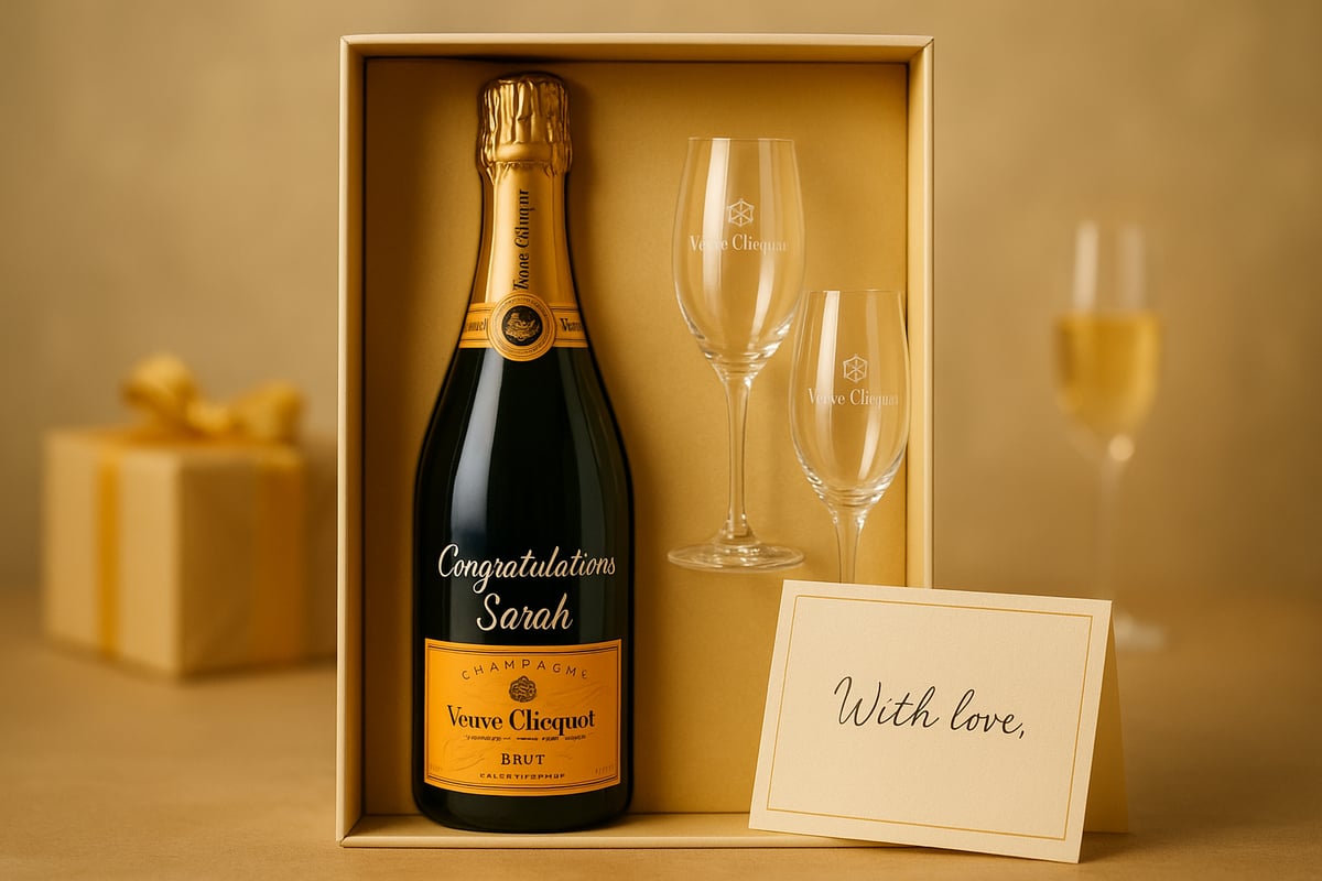 Personalisation Options for Veuve Clicquot Gifts in 2026