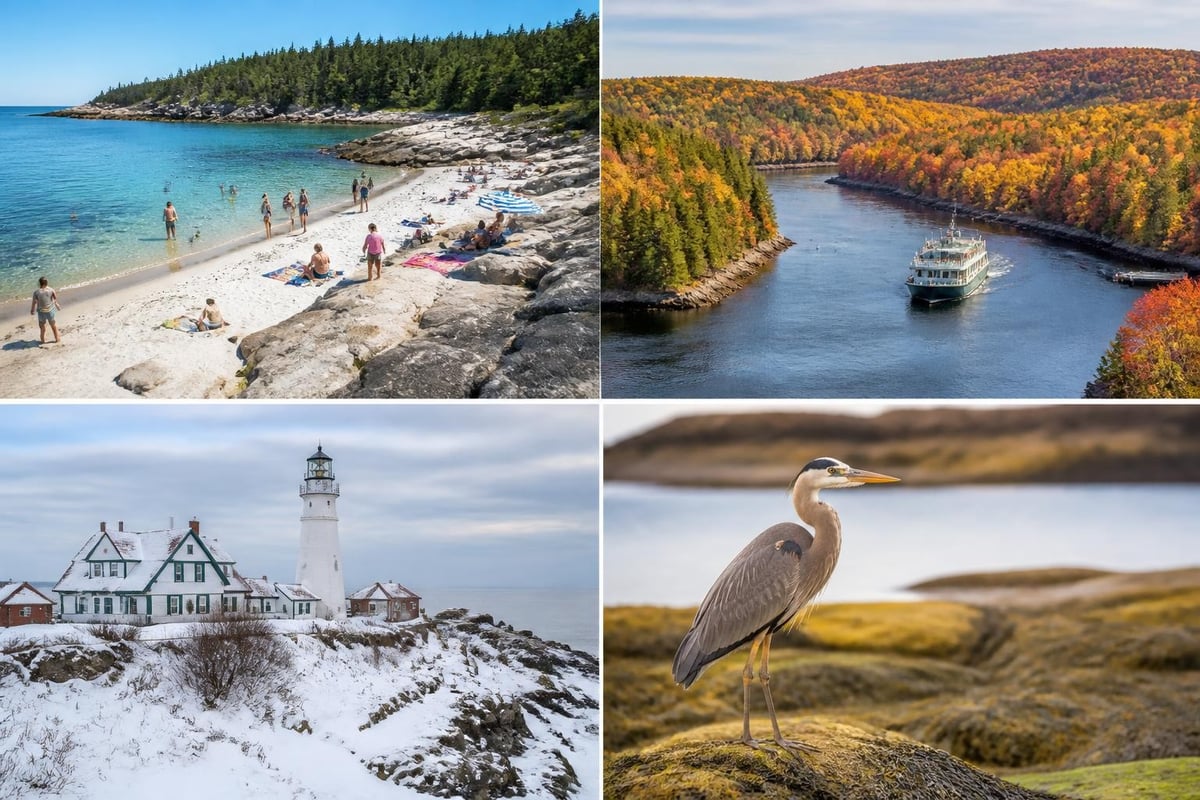 Maine seasonal travel planning
