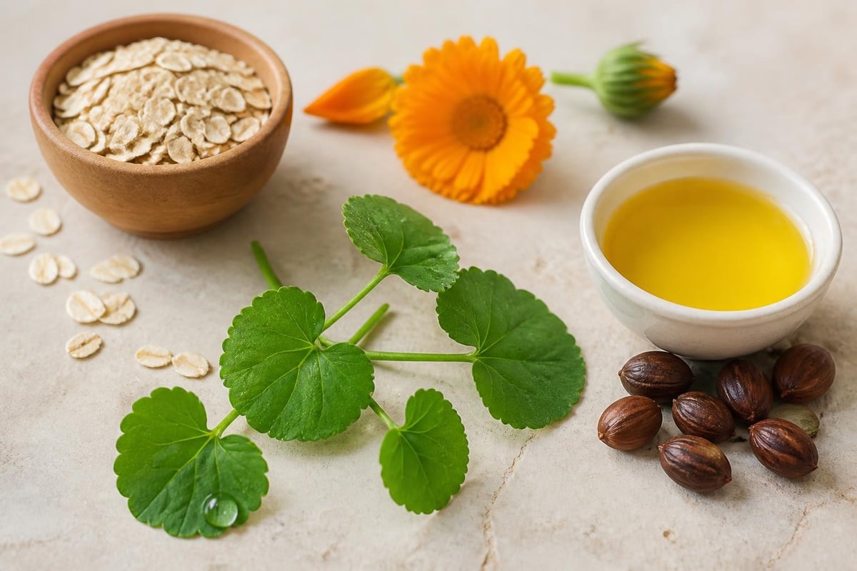 Botanical ingredients for sensitive skin