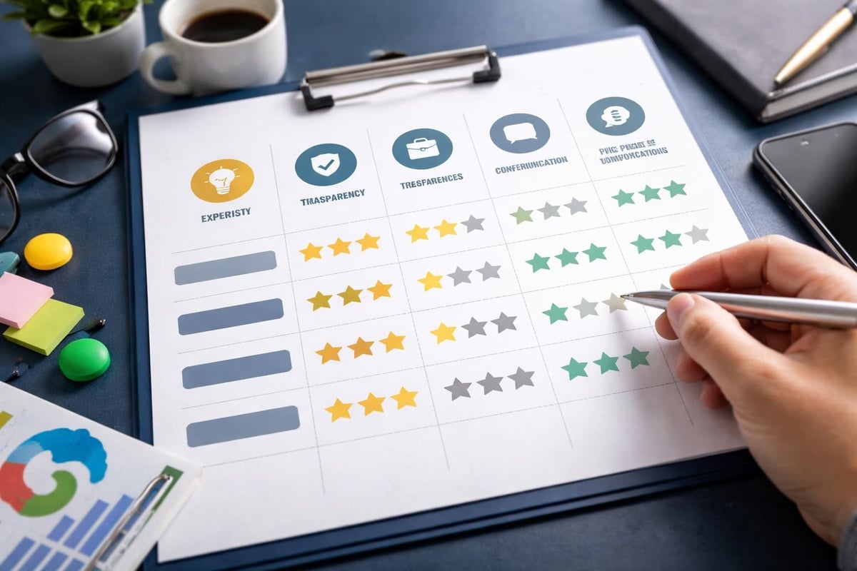 Agentur Auswahlprozess