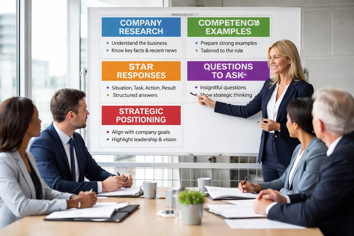 Job Hunting for a Professional in 2026: Expert Guide 5 Interview preparation framework