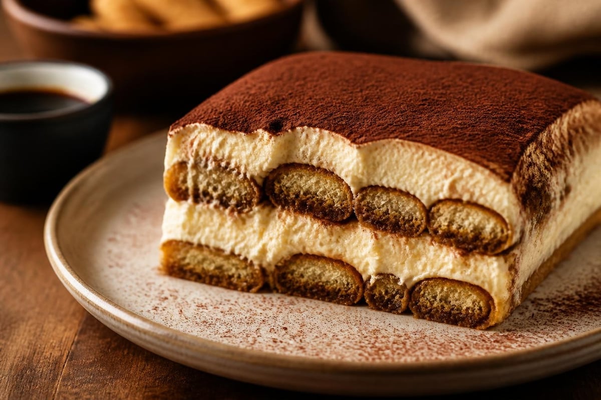 Assemblage du tiramisu