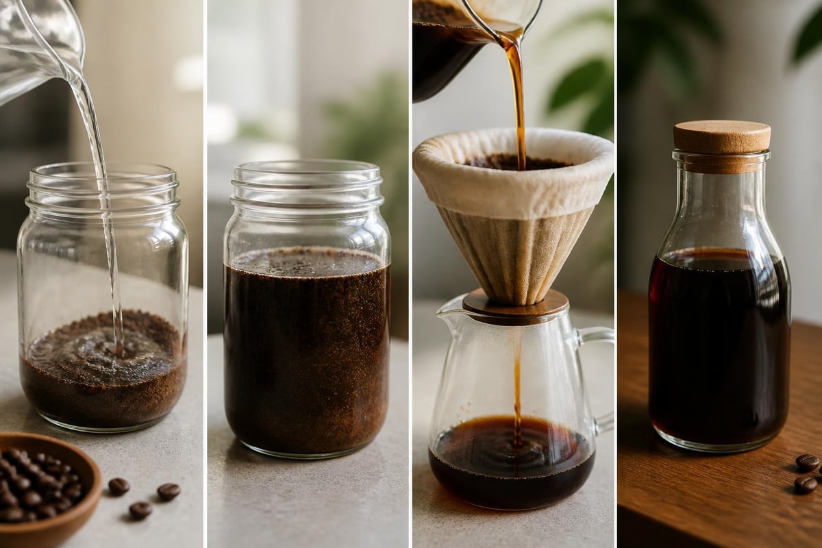 Infusion à froid du café