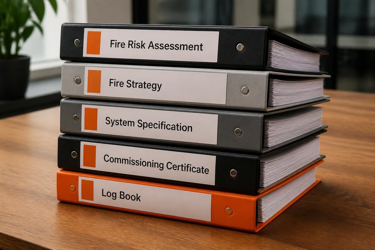 Fire alarm category sign-off
