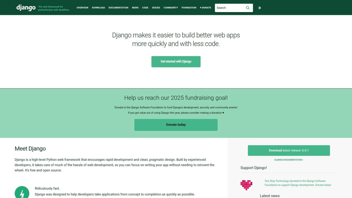 8 Must-Know SaaS Framework Tools for 2026 Success - Django